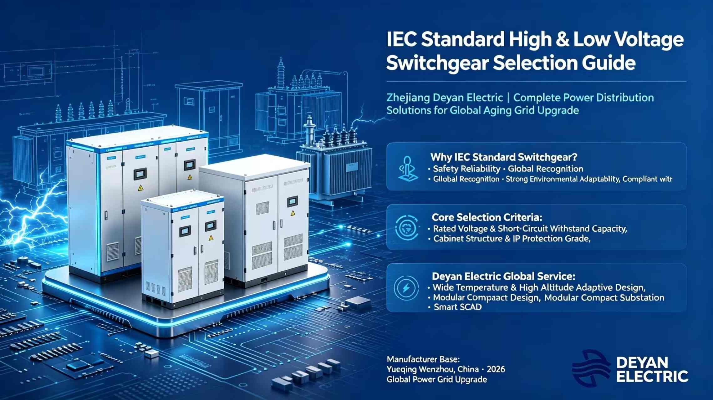 IEC Standard High & Low Voltage Switchgear Selection Guide: Zhejiang Deyan Electric